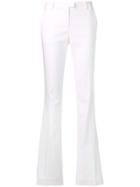 Roberto Cavalli Classic Flare Trousers - White