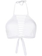 Melissa Odabash Cut-out Detail Bikini Top - White
