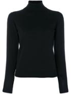 John Smedley Roll-neck Jumper - Black