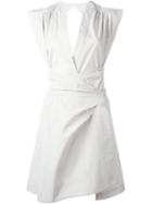 Isabel Marant Sleeveless Dress, Women's, Size: 42, White, Cotton