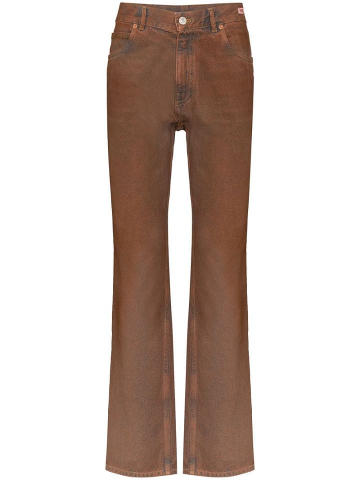 Martine Rose Straight-leg Jeans - Orange