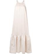 3.1 Phillip Lim Striped Maxi Dress - White