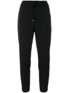 Luisa Cerano Drawstring Trousers - Black