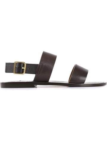 Marni Double Strap Flat Sandals