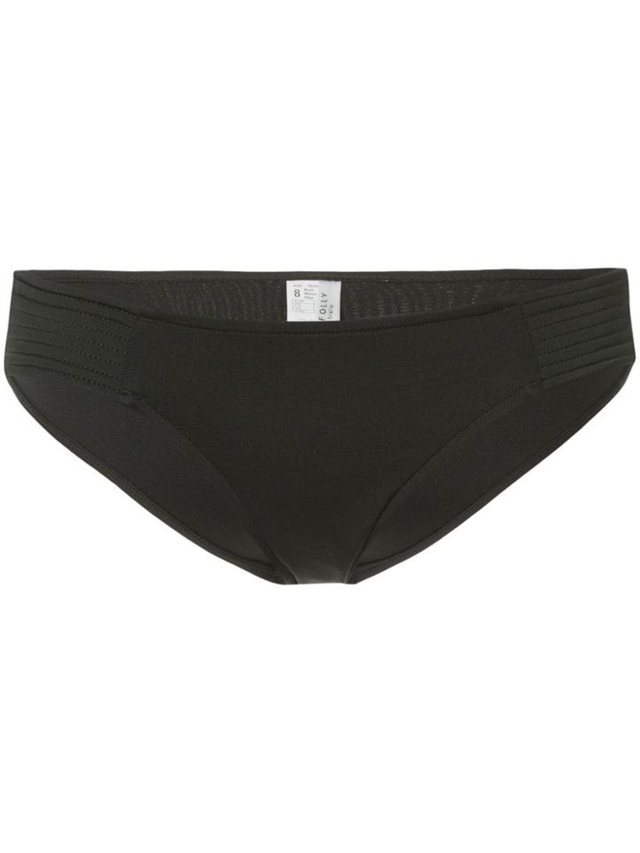 Seafolly Quilted Hipster Bikini Pants - Black