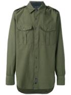 Rag & Bone Chest Pocket Shirt, Men's, Size: Small, Green, Cotton