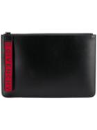 Givenchy Saffiano Leather Clutch - Black