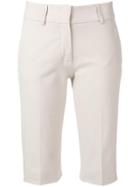 Piazza Sempione Tailored Shorts - Neutrals