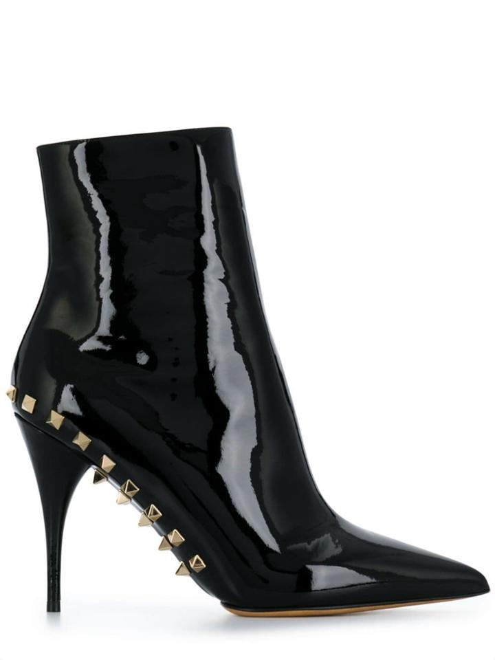 Valentino Valentino Garavani Jaw Studs Boots - Black