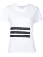 Each X Other - Striped T-shirt - Women - Cotton - M, White, Cotton