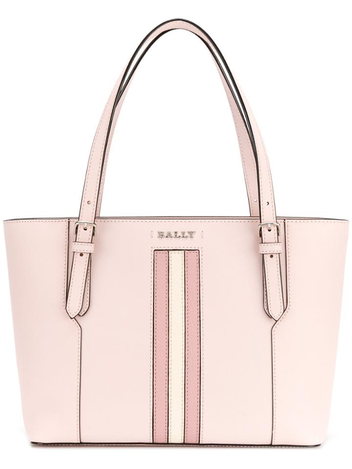 Bally Supra Small Tote - Pink & Purple