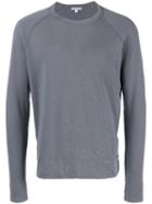 James Perse Classic Sweatshirt, Men's, Size: 1, Grey, Cotton