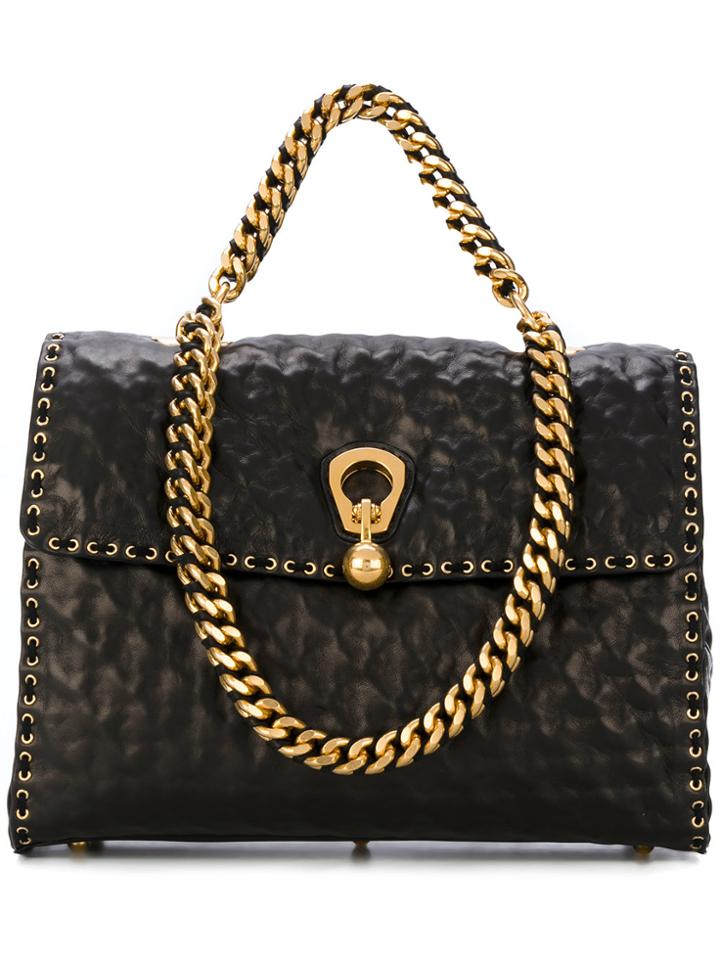 Ermanno Scervino Top Handle Tote - Black