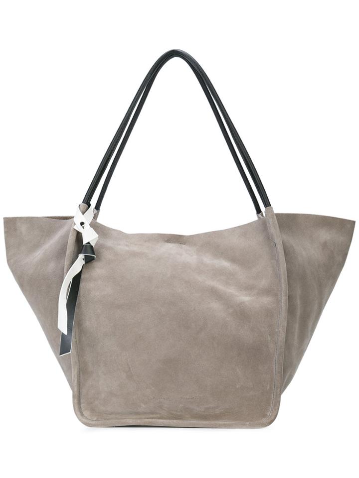Proenza Schouler Suede L Tote - Brown