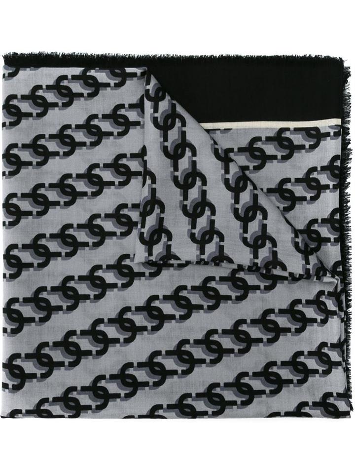 Marc Jacobs Link Chain Print Scarf