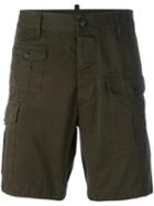Dsquared2 Cargo Shorts, Men's, Size: 52, Green, Cotton