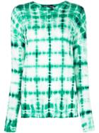 Proenza Schouler Tie-dye Jersey Top - Green