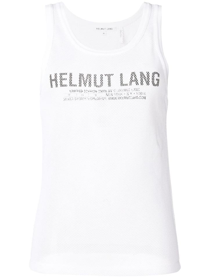 Helmut Lang Logo Vest - White