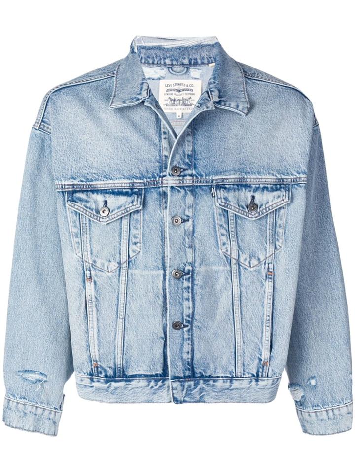 Levi's: Made & Crafted Oversized Denim Jacket - Blue
