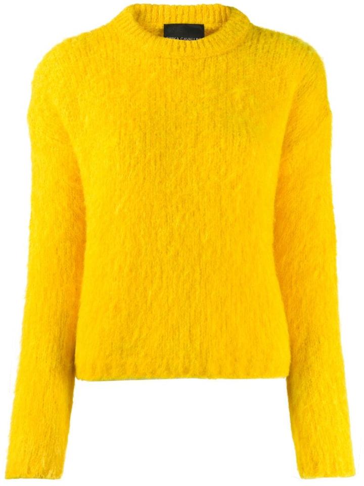 Erika Cavallini Knitted Jumper - Yellow