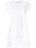Red Valentino Broderie Anglaise T-shirt Dress - White