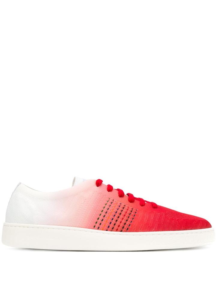 Ps Paul Smith Ombré Sneakers - Red