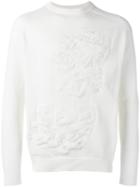 Ports 1961 Tweed Trim Sweatshirt, Men's, Size: Xl, White, Cotton