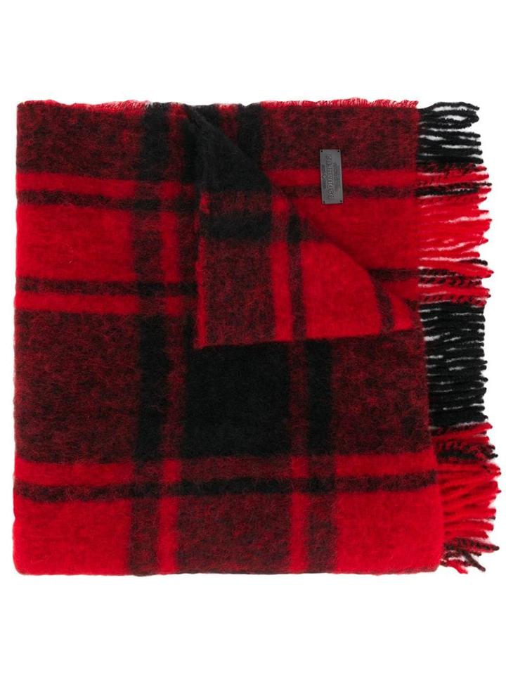 Dsquared2 Oversized Plaid Scarf