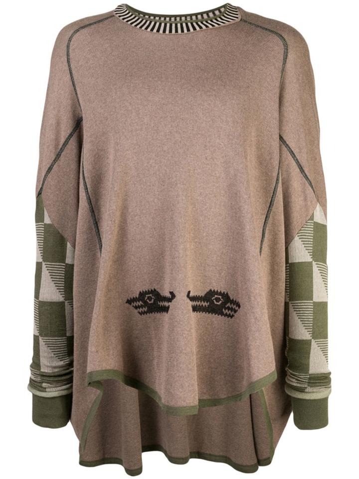 Bernhard Willhelm Cat Jumper - Brown