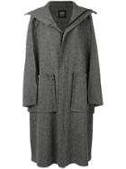 Yohji Yamamoto Oversized Cardi-coat - Grey