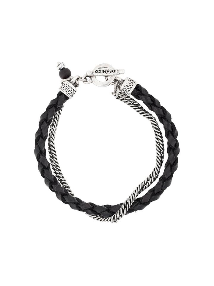 Andrea D'amico Braided Bracelet - Black