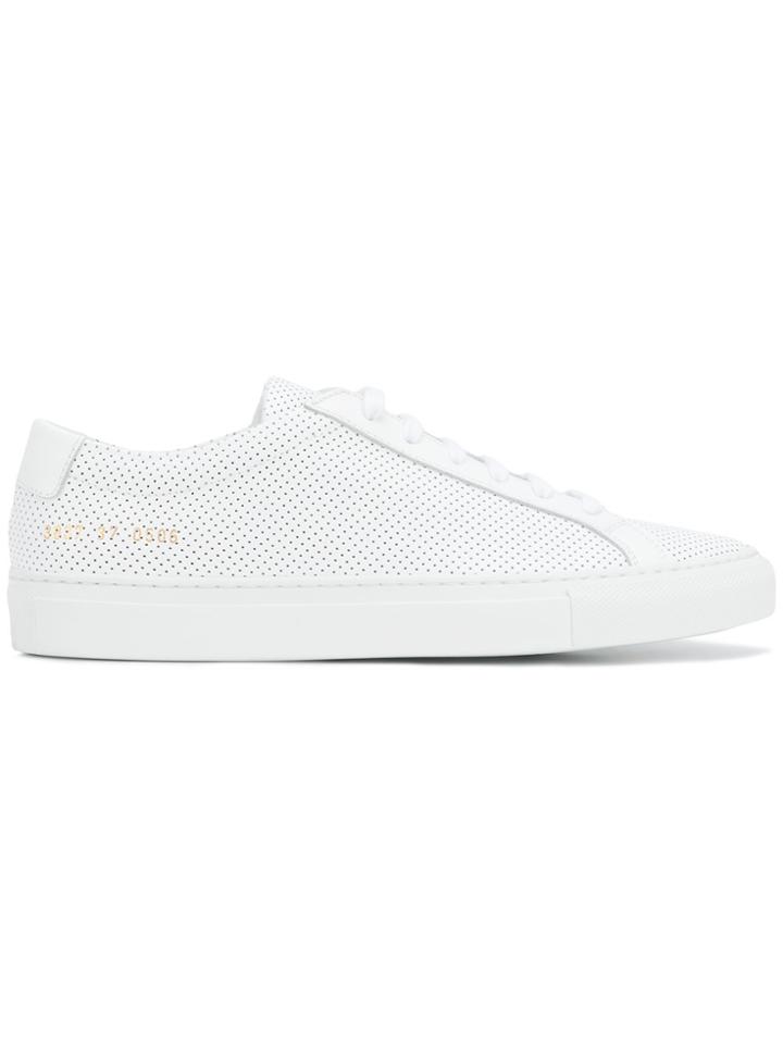 Common Projects Original Achilles Perforated Sneakers - White