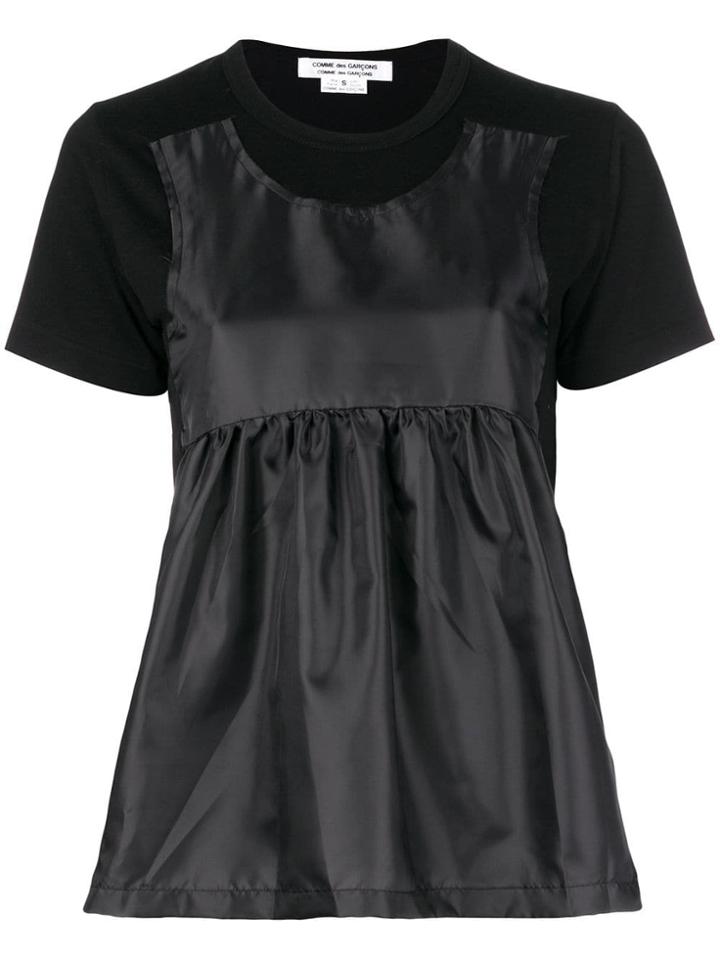 Comme Des Garçons Comme Des Garçons Short-sleeve Layered T-shirt -