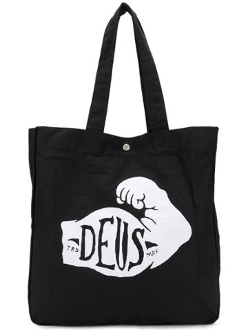 Deus Ex Machina Deus Print Tote - Black