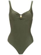 Lygia & Nanny Roberta Trilobal Swimsuit - Green