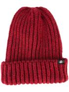 Ps By Paul Smith Chunky Knit Beanie, Men's, Red, Wool