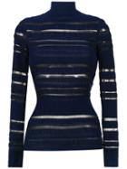 À La Garçonne Ana Ruga Long Sleeved Top - Blue
