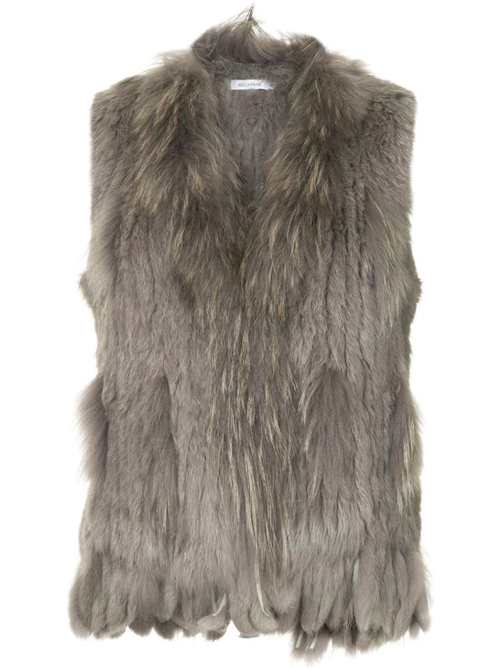 Guild Prime Tassel Gilet - Grey