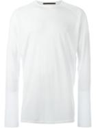 Haider Ackermann 'awuna' T-shirt, Men's, Size: Small, White, Cotton