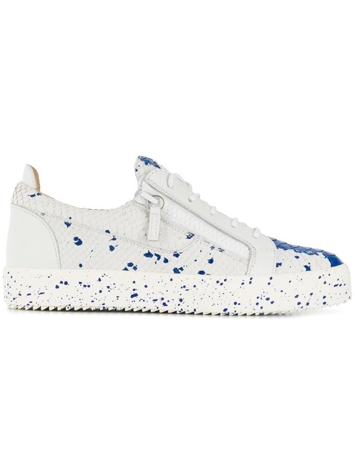 Giuseppe Zanotti Design Tejay Panel Sneakers - White