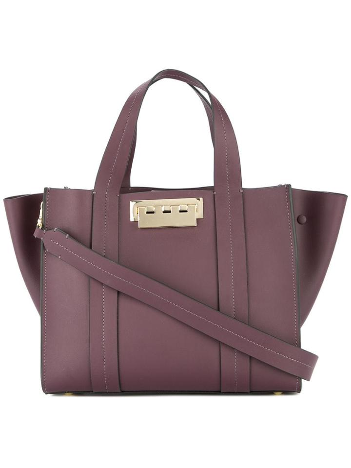 Zac Zac Posen Eartha Iconic Small Shopper Tote - Pink & Purple