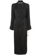Raquel Allegra Robe Coat - Black