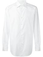 Brioni Classic Shirt, Men's, Size: 42, White, Cotton