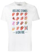 Mc2 Saint Barth Rolling Stones Print T-shirt - White