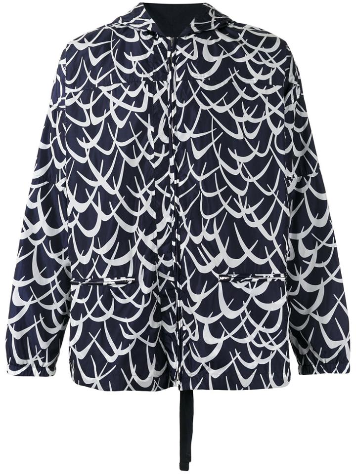 Marni Flutter Print Jacket - Blue