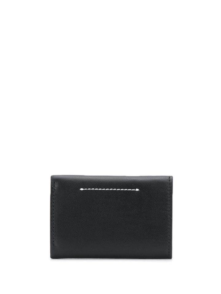 Mm6 Maison Margiela Folded Wallet - Black