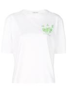Sandy Liang Round Neck T-shirt - White