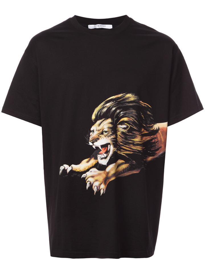 Givenchy Lion T-shirt - Black