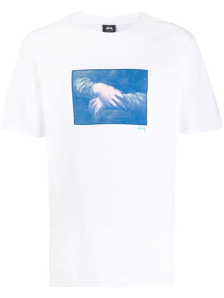 Stussy Hands Print T-shirt - White