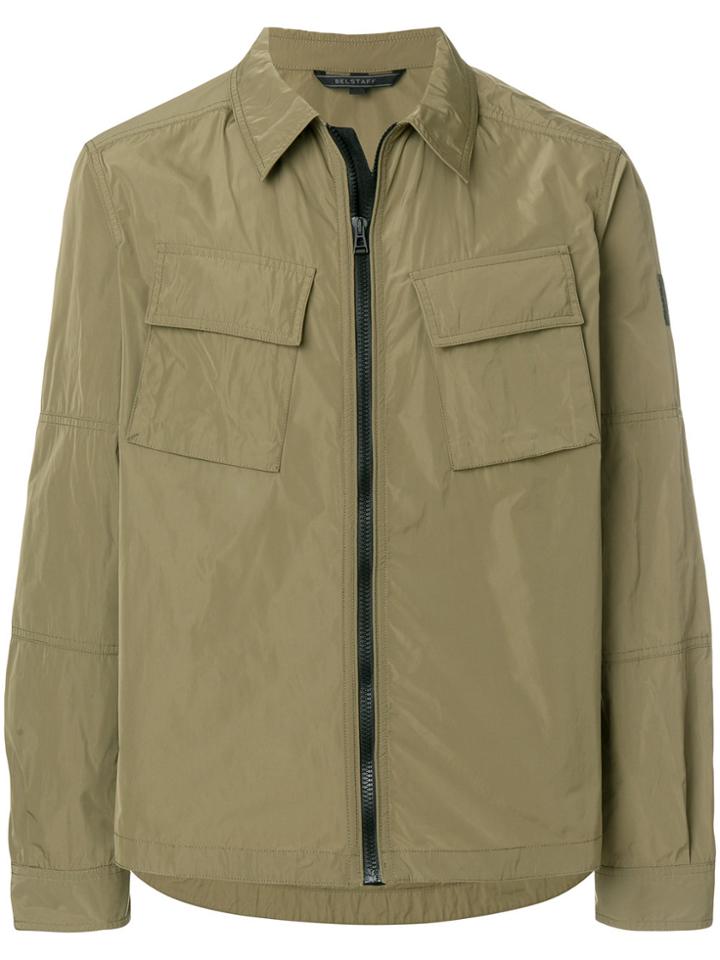 Belstaff Waterproof Shirt Jacket - Green